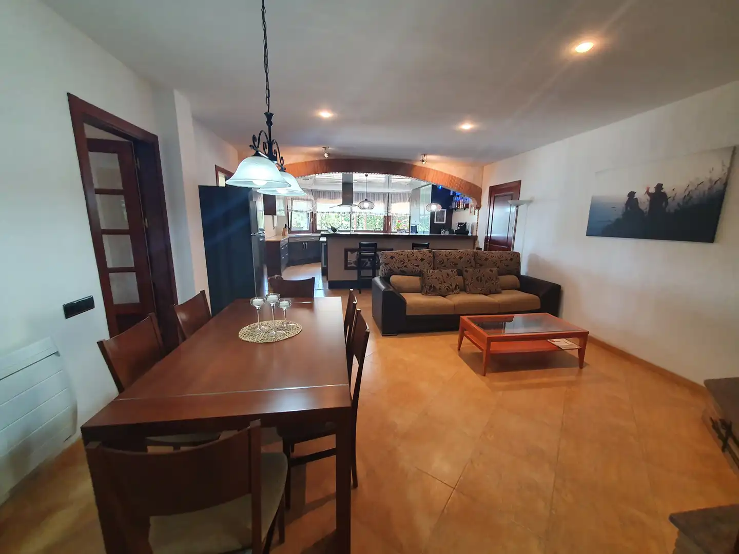 Sala de estar de Casa o chalet en venta en Guixers con Calefacción, Jardín privado y Terraza