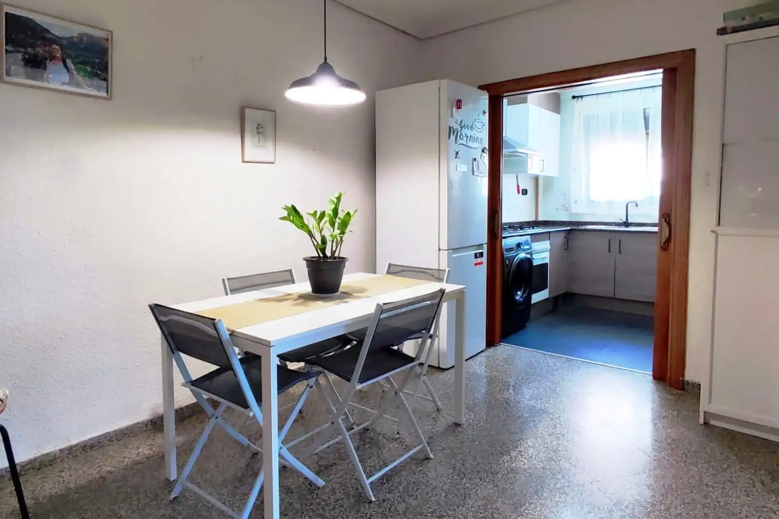 Küche von Wohnung zum Verkauf in Valencia mit Klimaanlage, Heizung und Terrasse