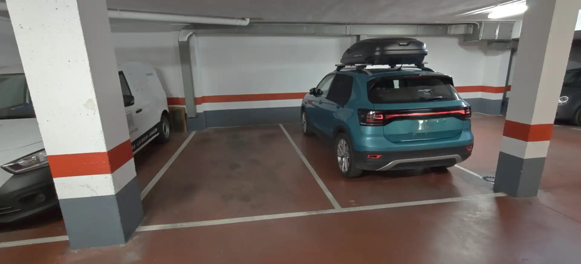 Parking of Flat for sale in Zaragoza  with Air Conditioner, Heating and Parquet flooring