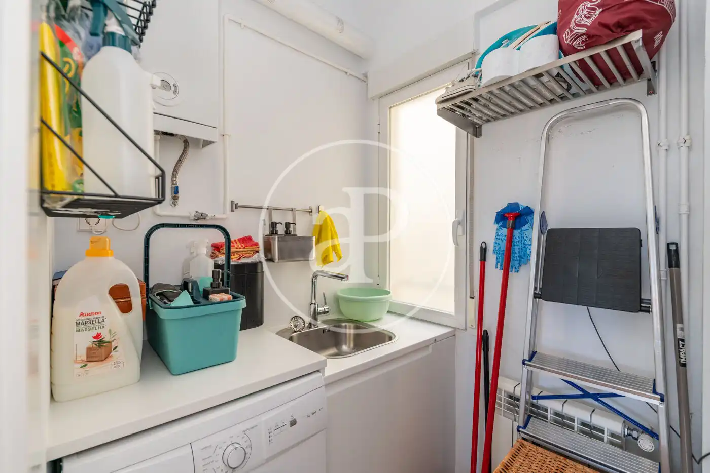 Küche von Wohnung zur Miete in Madrid mit Klimaanlage, Heizung und Terrasse