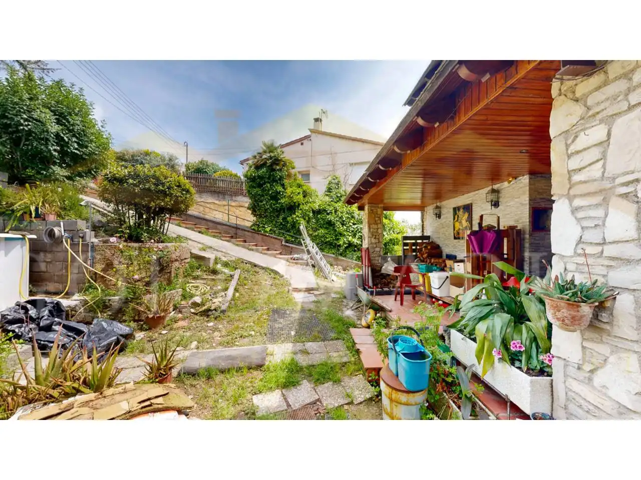 Garden of Houses for sale in Corbera de Llobregat  with Private garden, Terrace and Swimming Pool