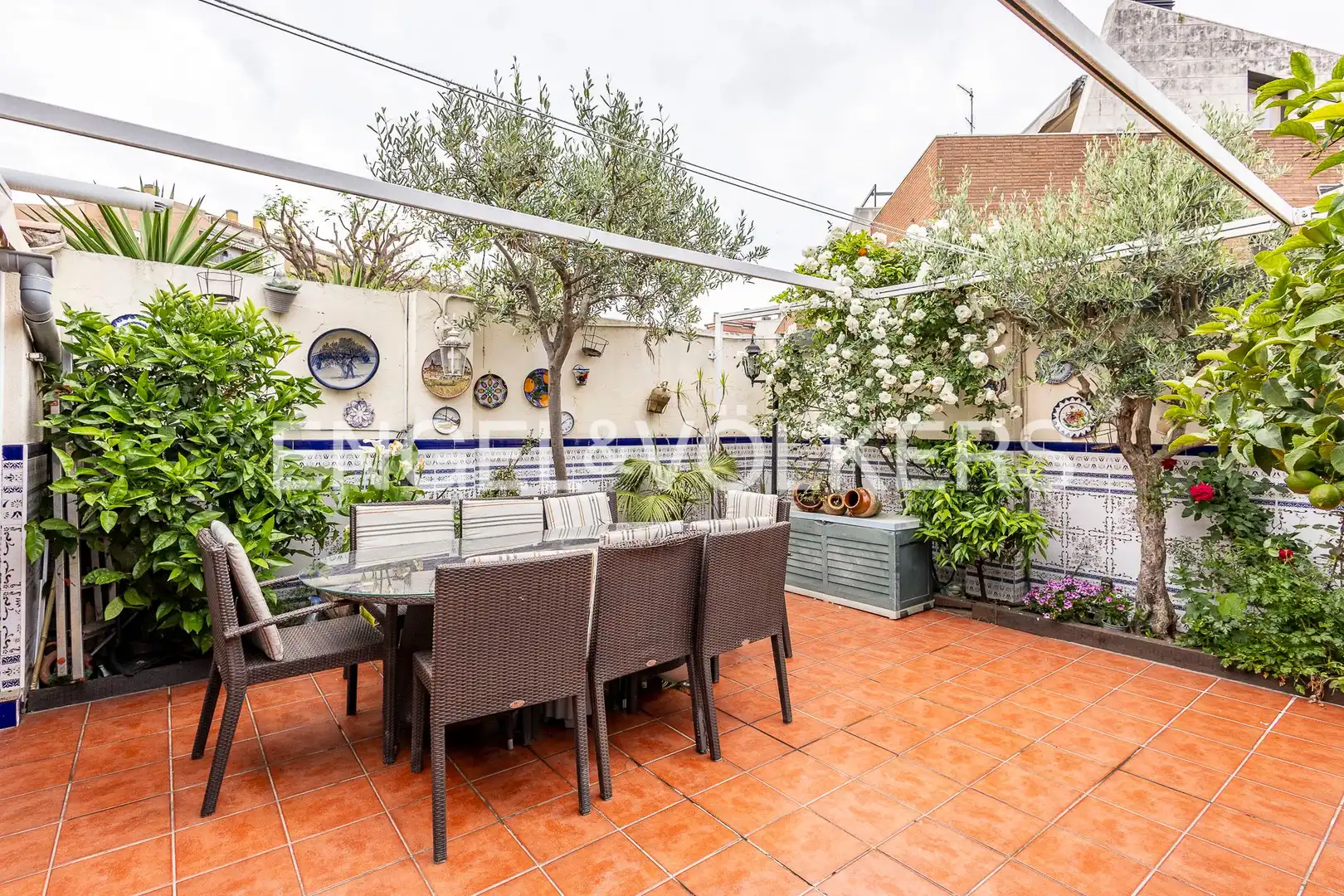 Terraza de Casa o chalet en venta en Sant Joan Despí con Aire acondicionado, Calefacción y Jardín privado