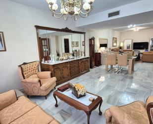 Living room of Single-family semi-detached for sale in Badajoz Capital  with Air Conditioner, Heating and Private garden