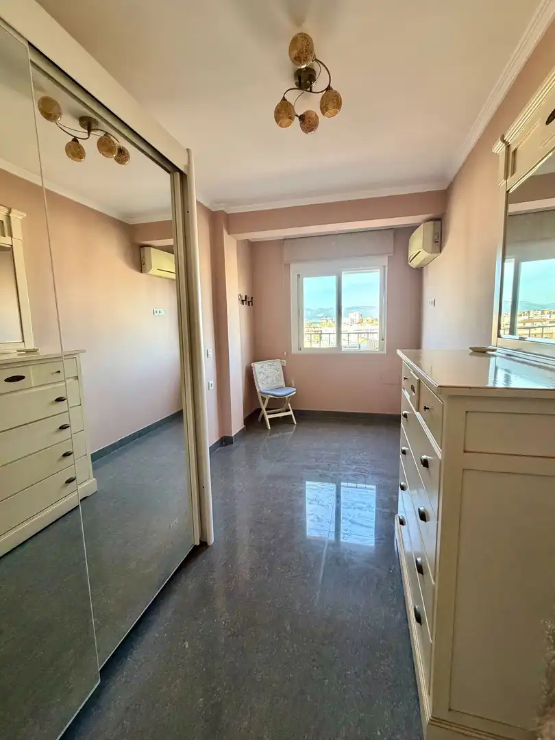 Bedroom of Flat for sale in Málaga  with Air Conditioner
