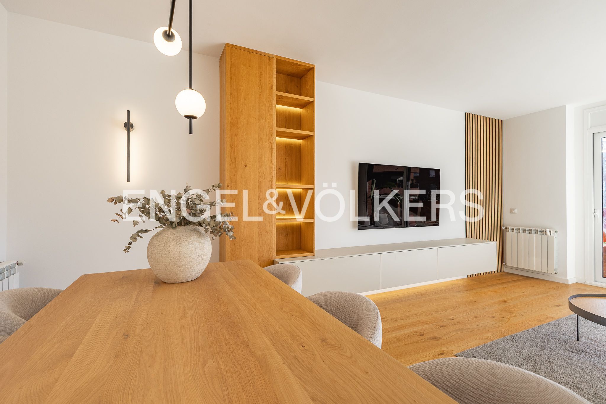 Living room of Flat for sale in Sant Quirze del Vallès  with Heating, Private garden and Parquet flooring