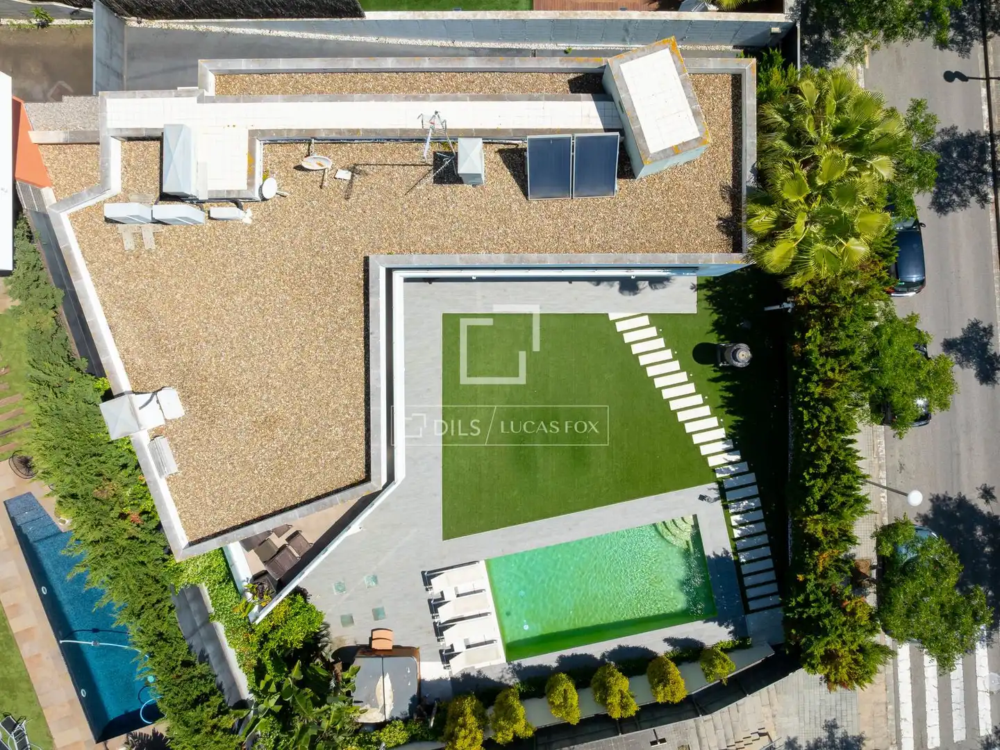 Jardí de Casa o xalet en venda en Mataró amb Aire condicionat, Calefacció i Jardí privat