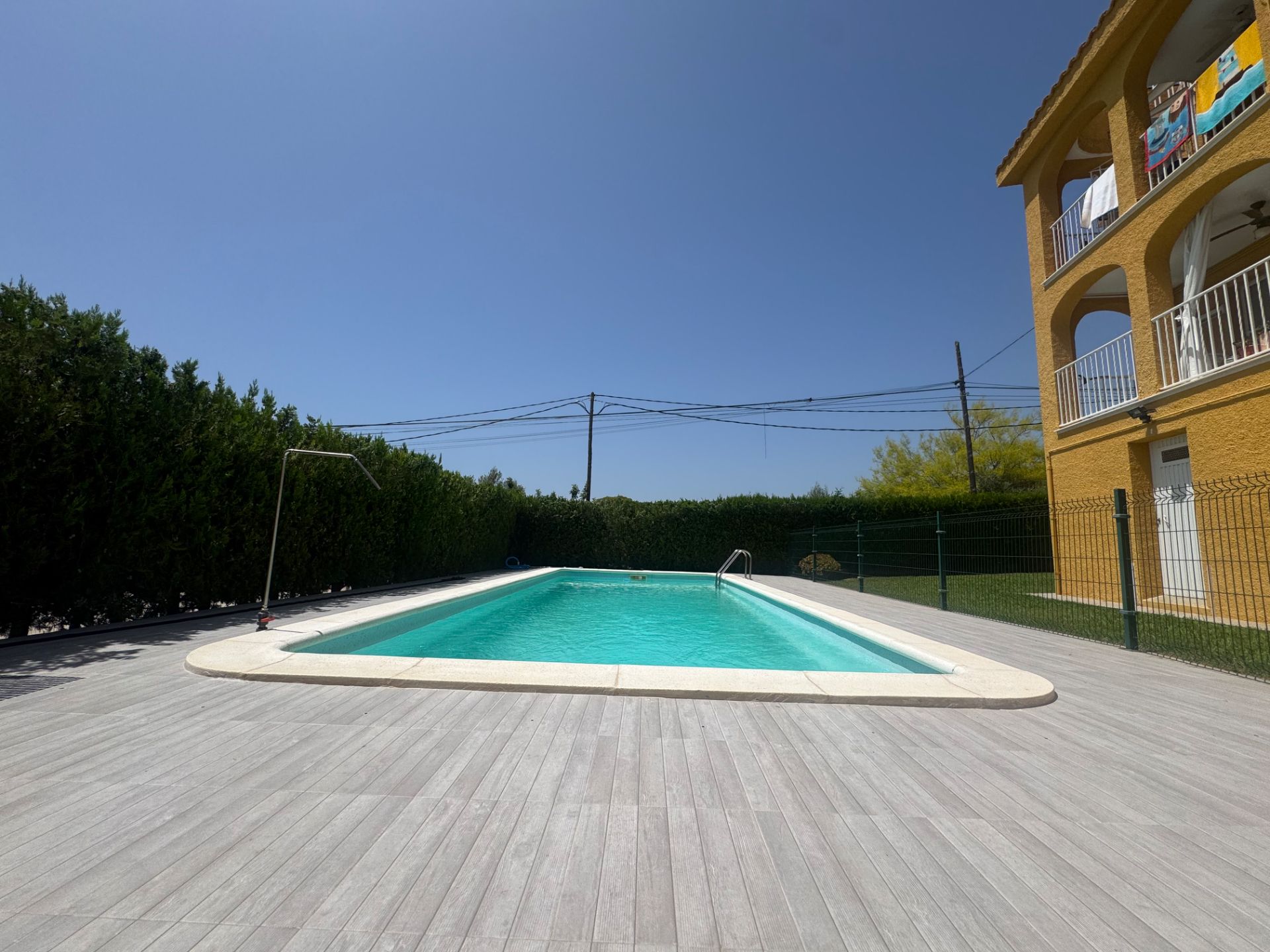 Swimming pool of Duplex for sale in Alcanar  with Air Conditioner, Heating and Private garden