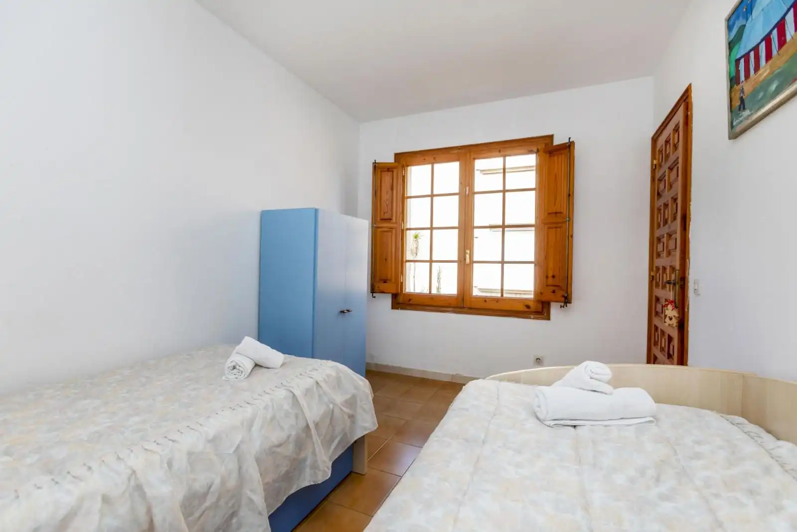 Schlafzimmer von Einfamilien-Reihenhaus zum Verkauf in Palafrugell mit Heizung, Terrasse und Abstellraum