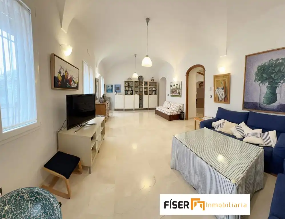 Sala de estar de Casa o chalet en venta en Los Santos de Maimona con Calefacción y Jardín privado