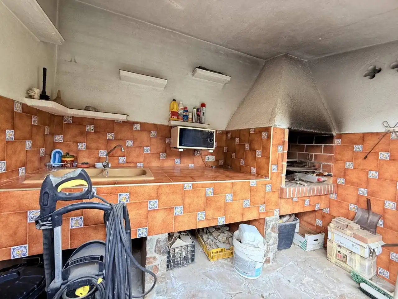 Kitchen of Houses for sale in Riells i Viabrea  with Air Conditioner, Heating and Private garden