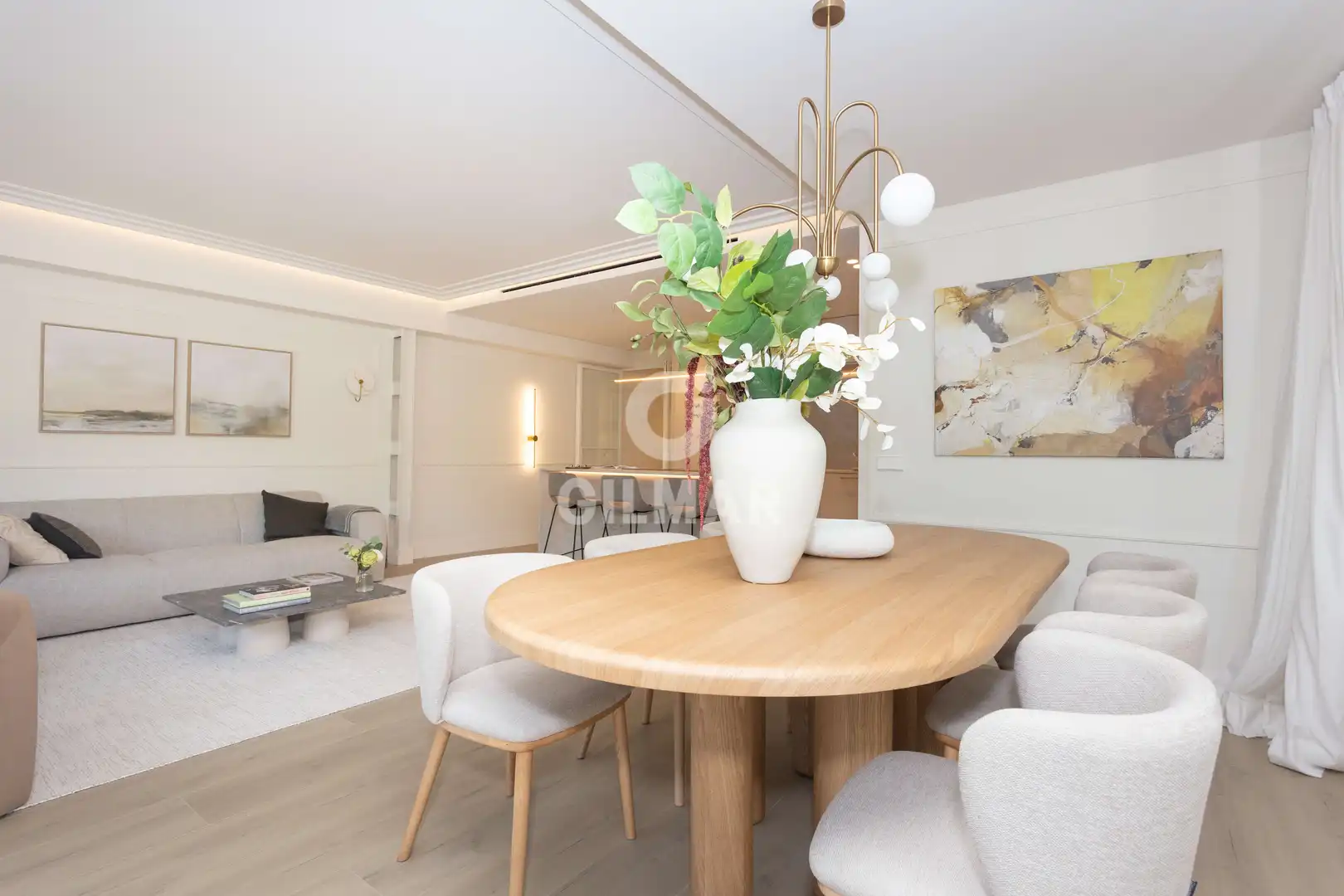 Dining room of Flat for sale in Madrid  with Heating, Private garden and Storage room