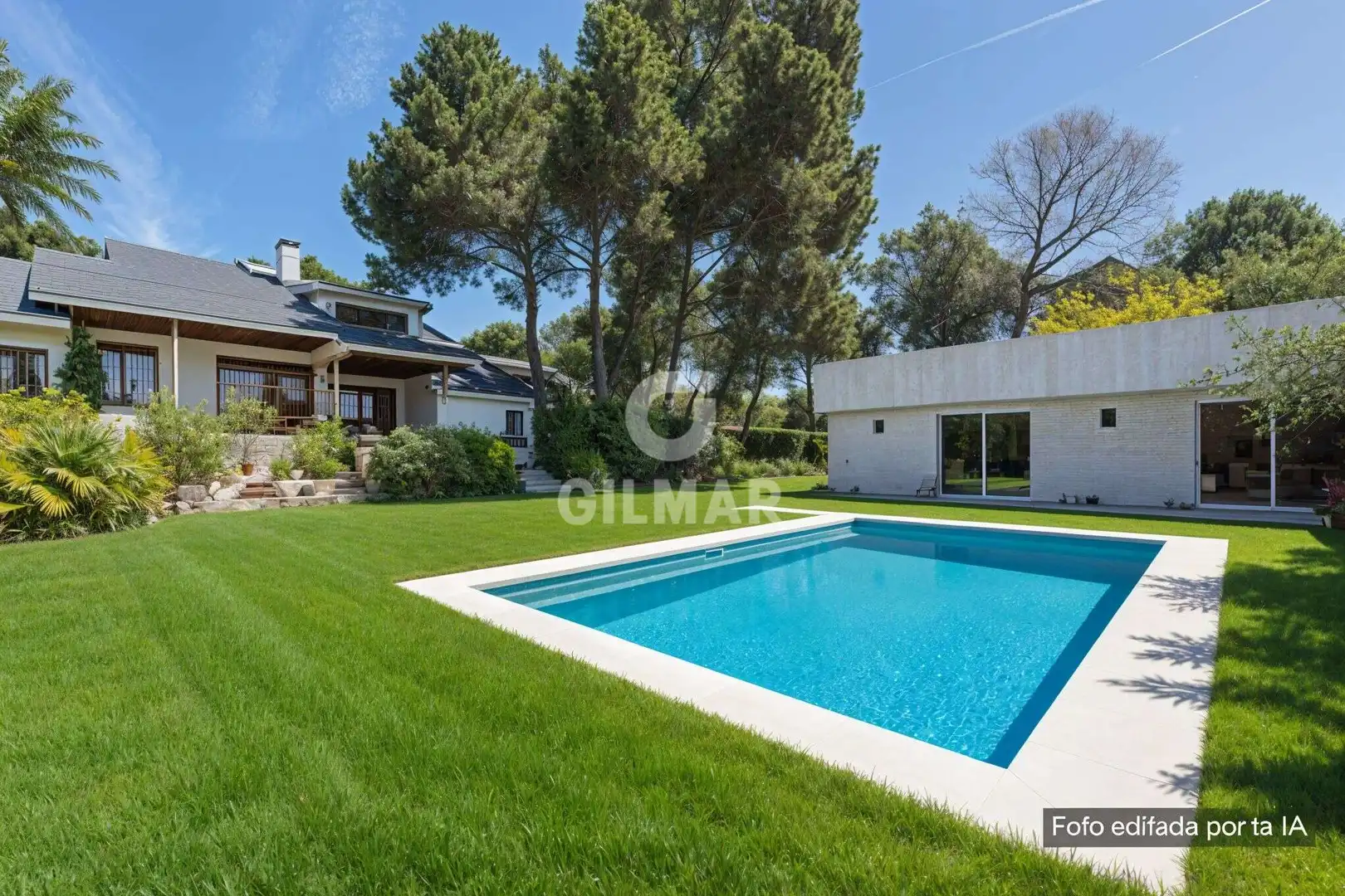 Jardín de Casa o chalet en venta en Pozuelo de Alarcón con Calefacción, Jardín privado y Piscina
