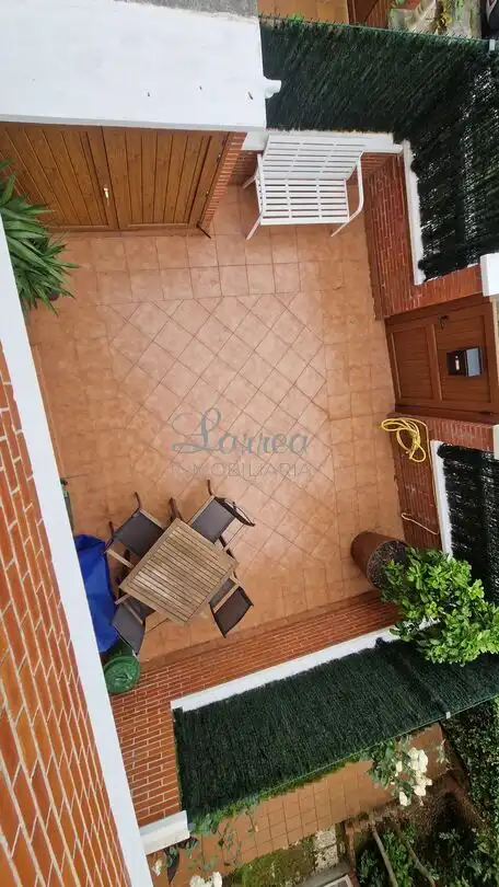 Terrassa de Casa adosada en venda en Sopela amb Calefacció, Jardí privat i Terrassa