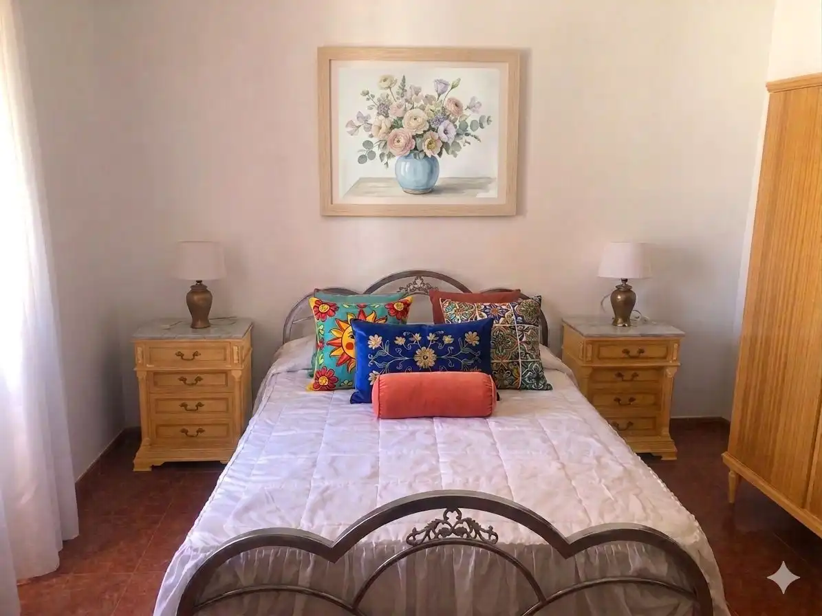 Bedroom of Detached homes for sale in Cuevas Bajas  with Private garden