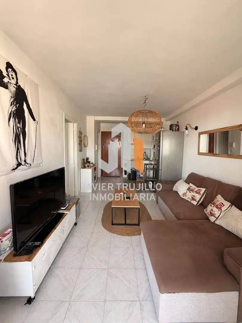 Sala de estar de Apartamento en venta en Vélez-Málaga con Piscina