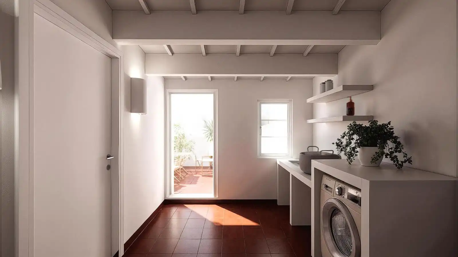 Küche von Haus oder Chalet zum Verkauf in Ciutadella de Menorca mit Terrasse, Abstellraum und Möbliert