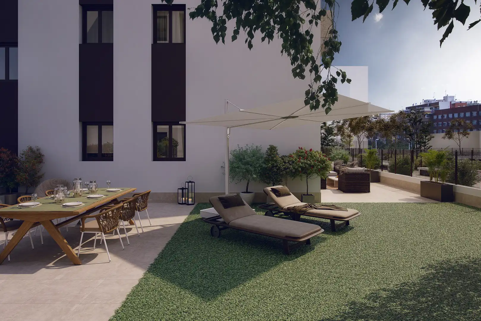 Terraza de Piso en venta en Sagunto / Sagunt con Aire acondicionado, Jardín privado y Terraza