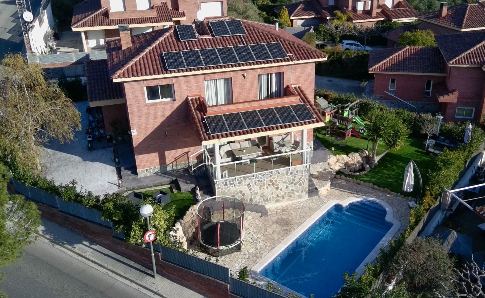 Swimming pool of House or chalet for sale in  Tarragona Capital  with Air Conditioner, Heating and Private garden