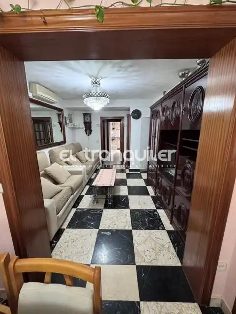Wohnzimmer von Wohnung zur Miete in Madrid mit Klimaanlage und Möbliert
