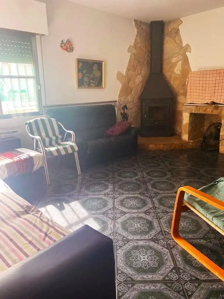 Sala d'estar de Casa o xalet en venda en La Pobla de Tornesa amb Jardí privat, Terrassa i Traster