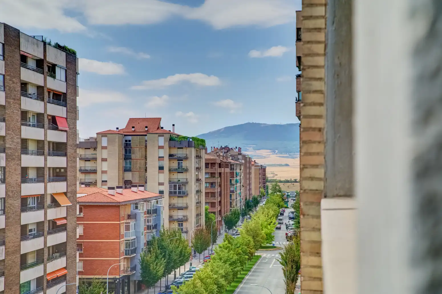 Exterior view of Flat for sale in  Pamplona / Iruña  with Heating and Parquet flooring