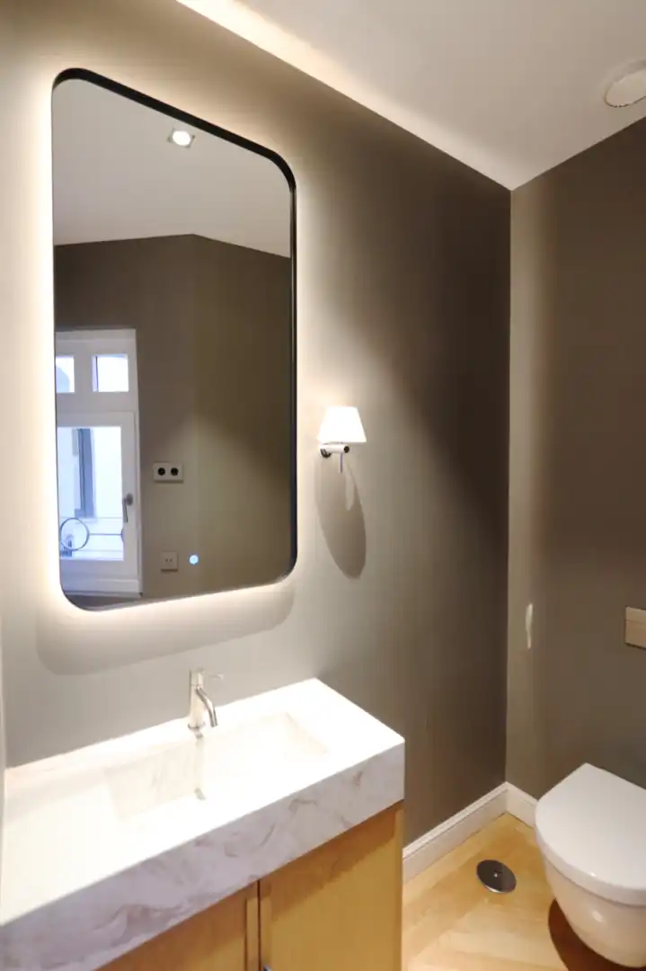 Baño de Ático en venta en Madrid con Aire acondicionado, Calefacción y Jardín privado