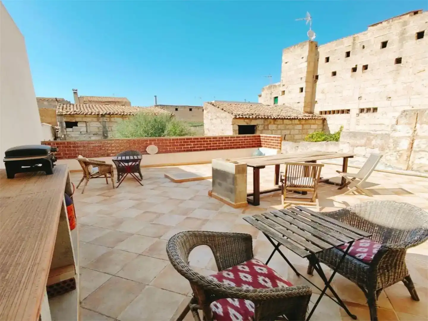 Terraza de Piso para compartir en Sa Pobla con Aire acondicionado, Jardín privado y Trastero