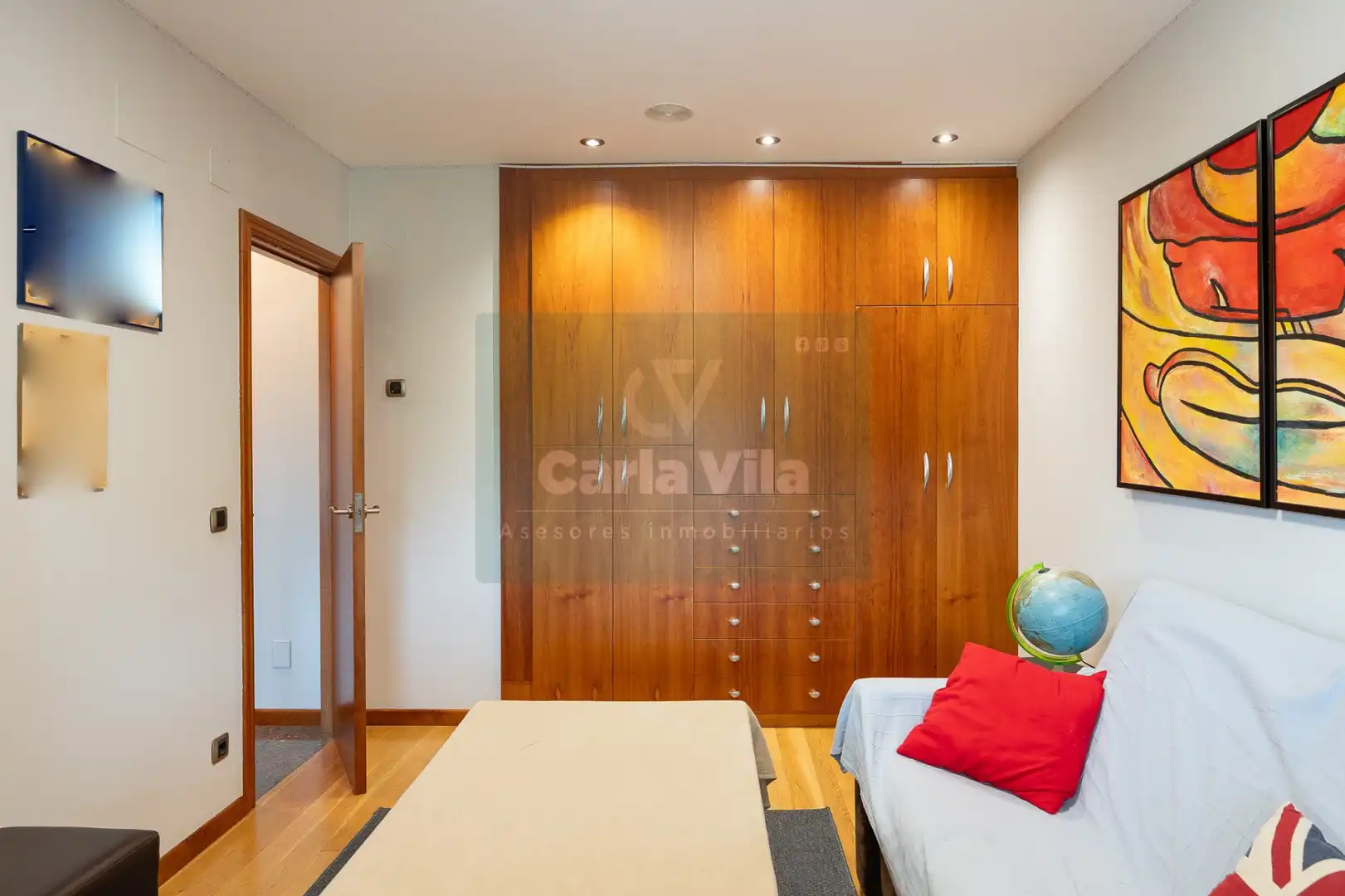 Bedroom of Houses for sale in Outeiro de Rei  with Heating, Private garden and Parquet flooring