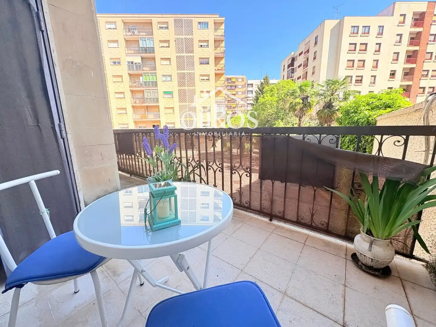 Terrasse von Wohnung zum Verkauf in Salamanca mit Heizung, Parkett und Balkon