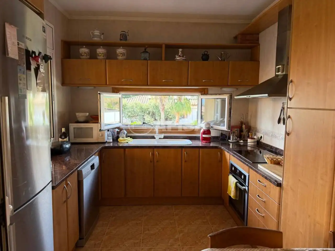 Cuina de Casa o xalet en venda en Sils amb Aire condicionat, Calefacció i Jardí privat