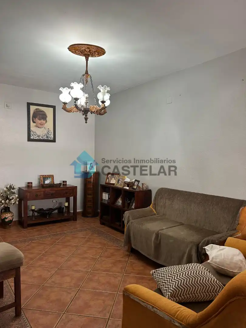 Sala de estar de Casa adosada en venta en Barcarrota con Amueblado