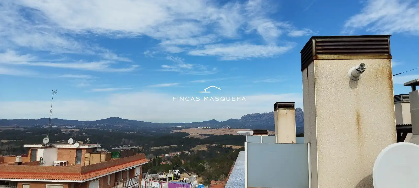 Vista exterior de Dúplex en venda en Masquefa amb Aire condicionat, Calefacció i Terrassa
