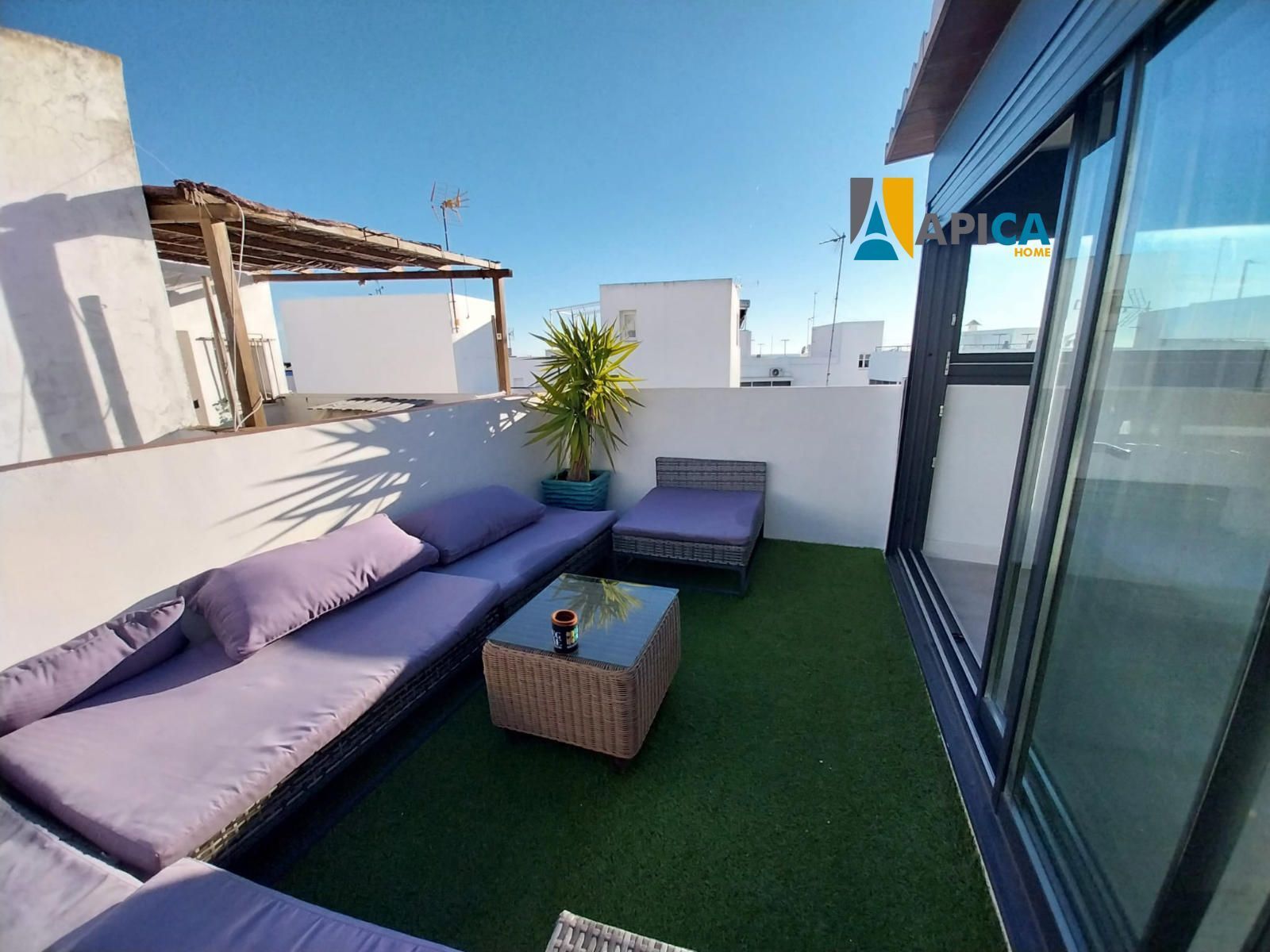 Terraza de Casa o chalet en venta en Conil de la Frontera con Aire acondicionado, Terraza y Amueblado