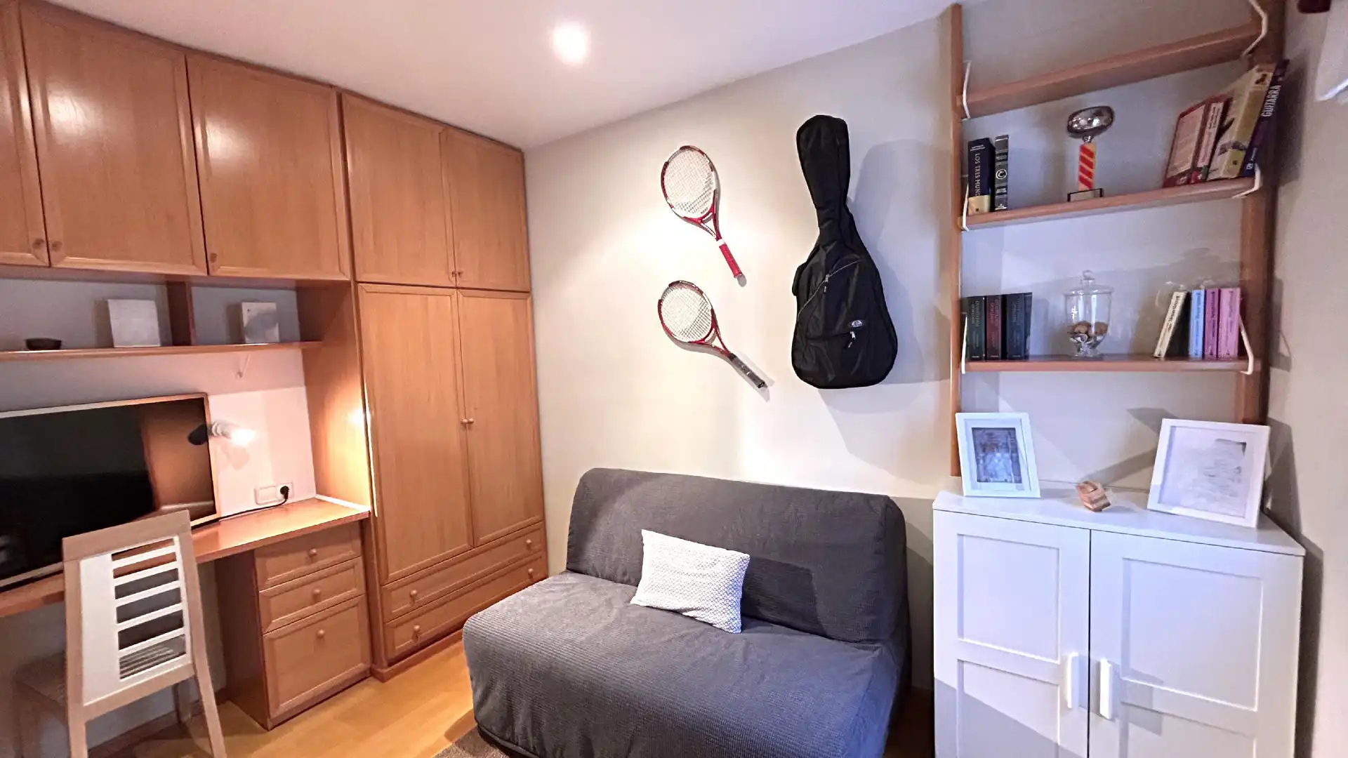 Sala de estar de Piso en venta en Sant Boi de Llobregat con Aire acondicionado, Calefacción y Balcón