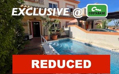Exterior view of Country house for sale in Pilar de la Horadada  with Heating, Private garden and Terrace