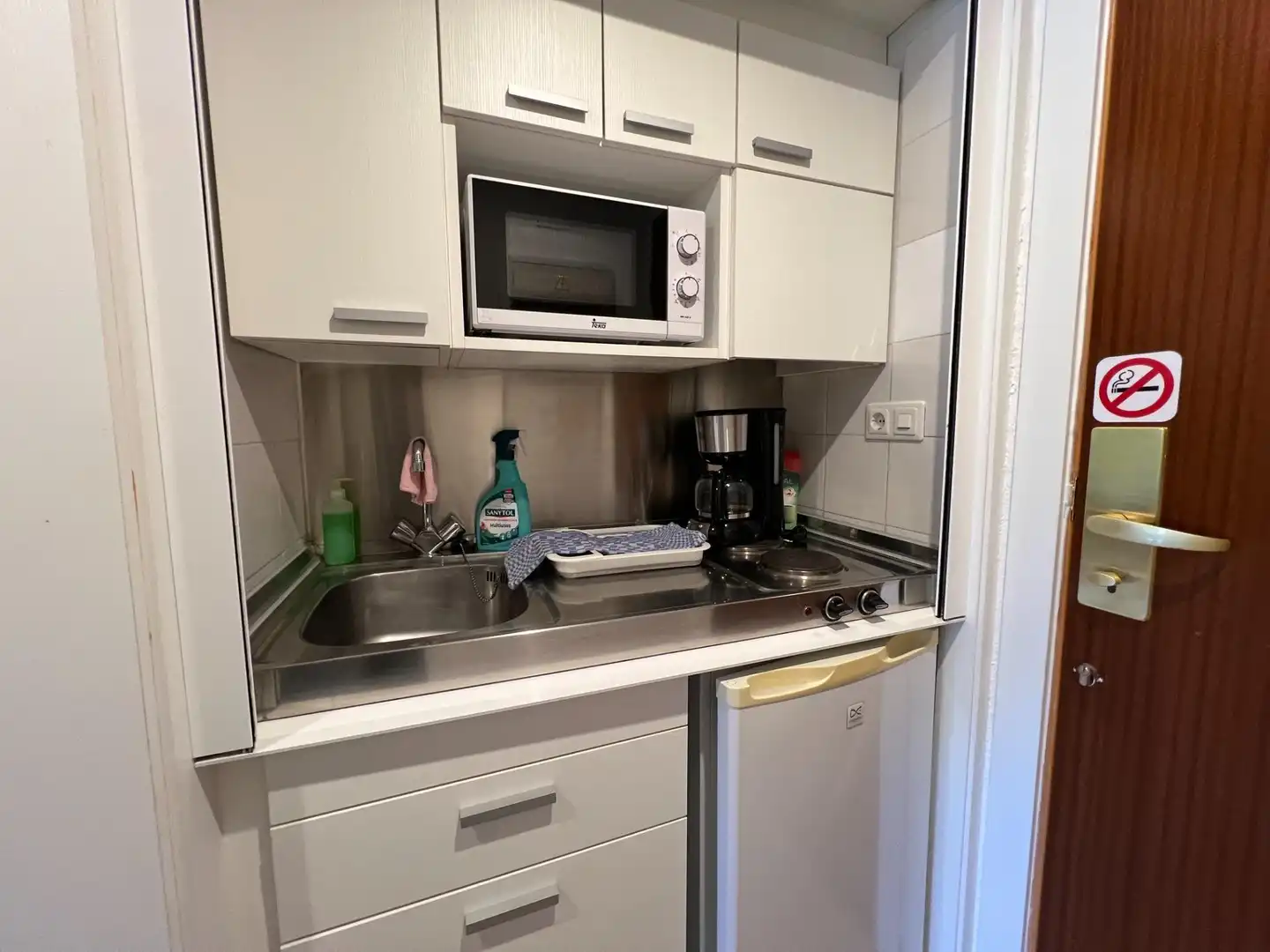 Cuina de Estudi en venda en Calpe / Calp amb Aire condicionat, Calefacció i Jardí privat