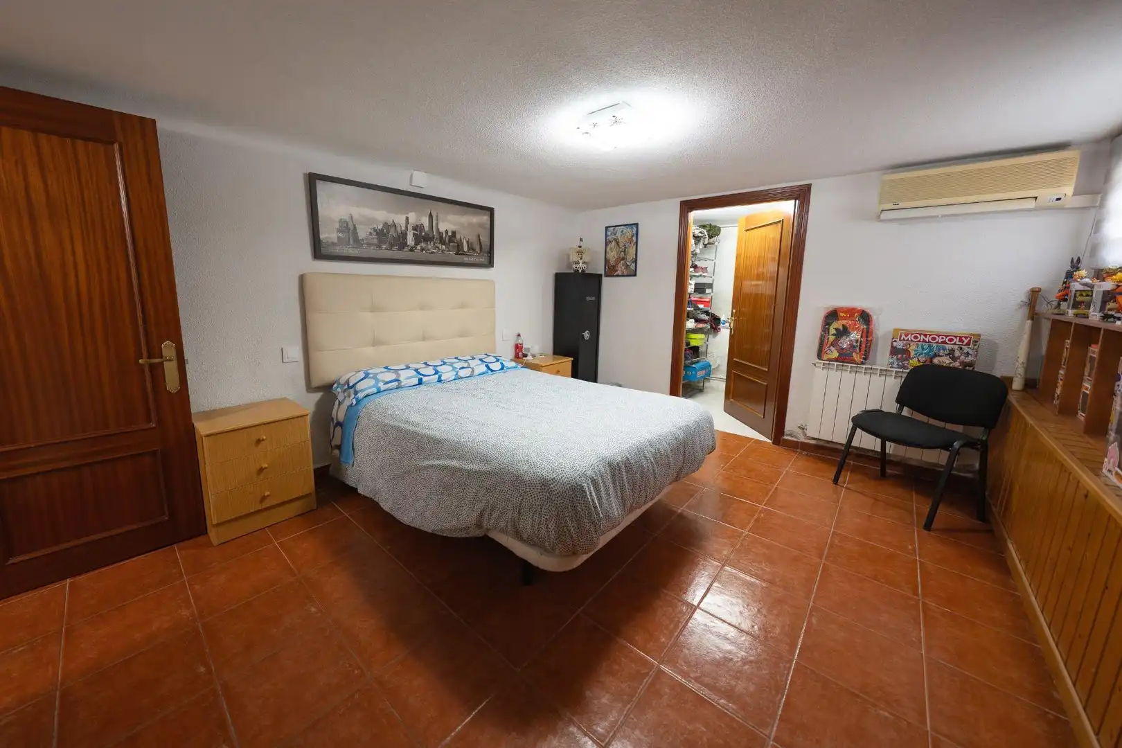 Dormitori de Finca rústica en venda en Carranque amb Aire condicionat, Calefacció i Jardí privat