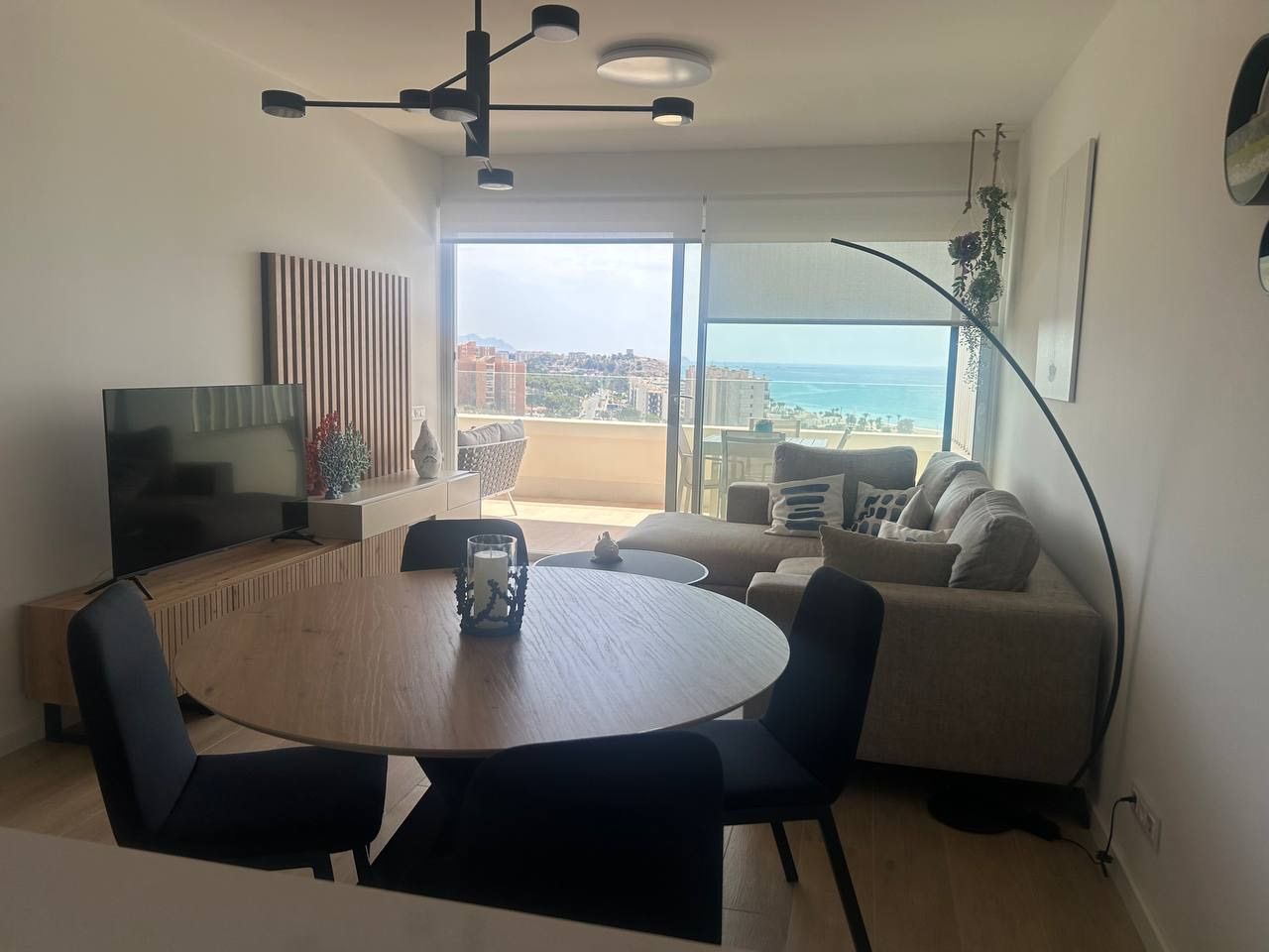 Living room of Attic for sale in Villajoyosa / La Vila Joiosa  with Air Conditioner