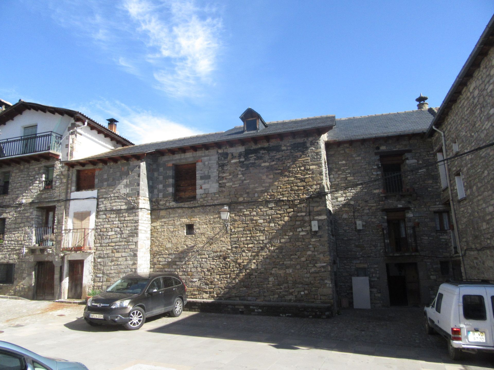 Exterior view of Houses for sale in Aragüés del Puerto  with Private garden, Terrace and Storage room