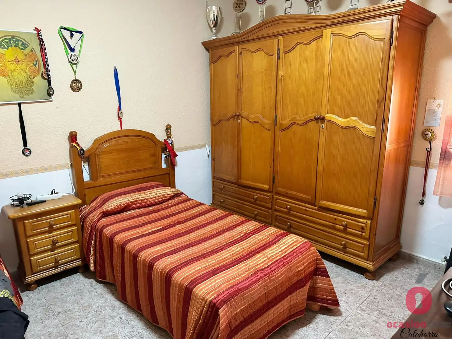 Dormitori de Finca rústica en venda en Córdoba amb Jardí privat, Terrassa i Traster