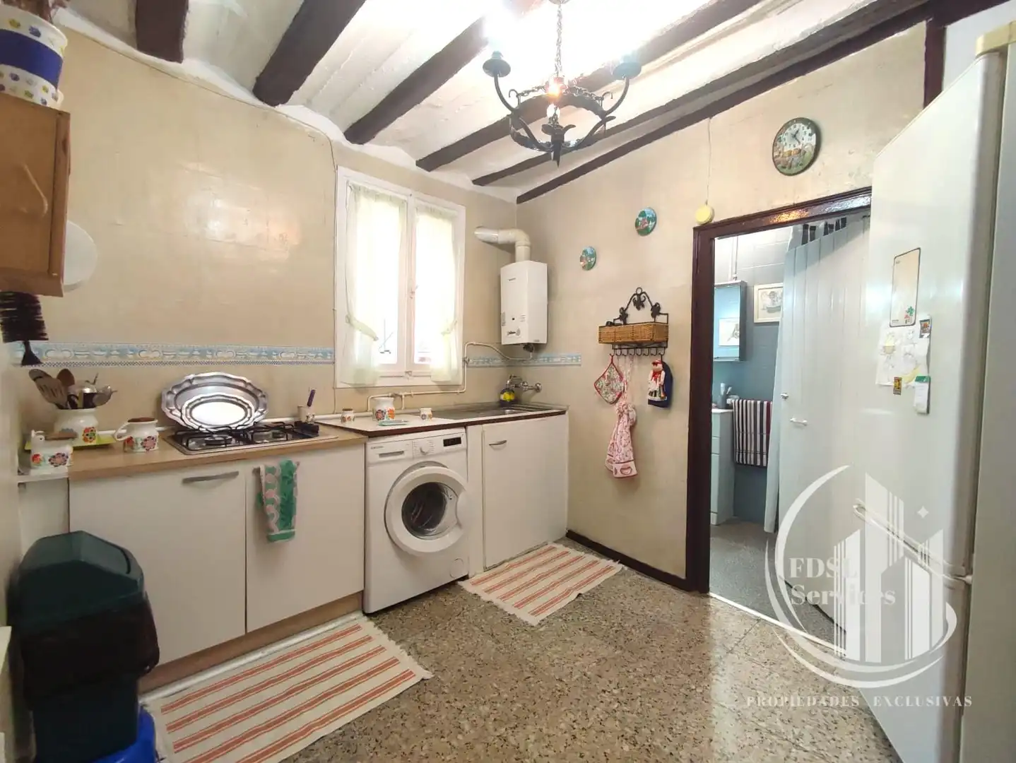 Cocina de Casa adosada en venta en San Vicente de la Sonsierra con Terraza, Amueblado y Horno