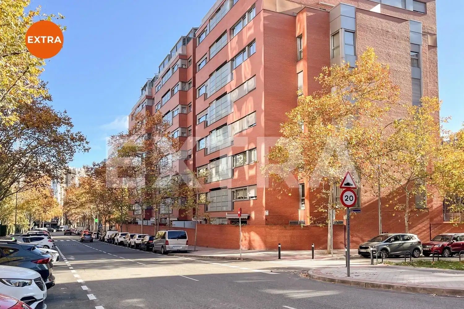 Exterior view of Flat for sale in Madrid  with Air Conditioner, Heating and Private garden
