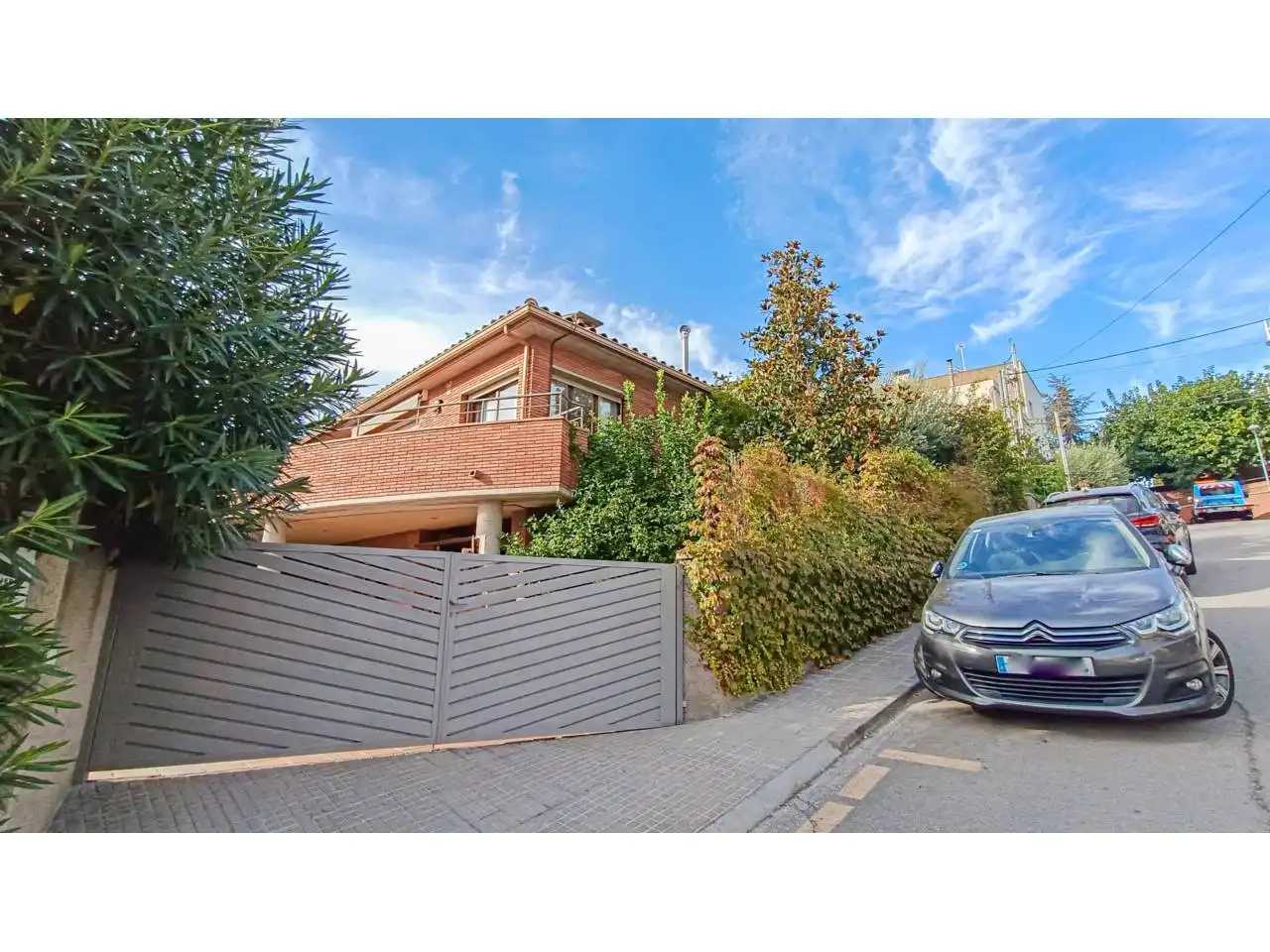 Vista exterior de Casa o chalet en venta en Granollers con Calefacción, Jardín privado y Parquet