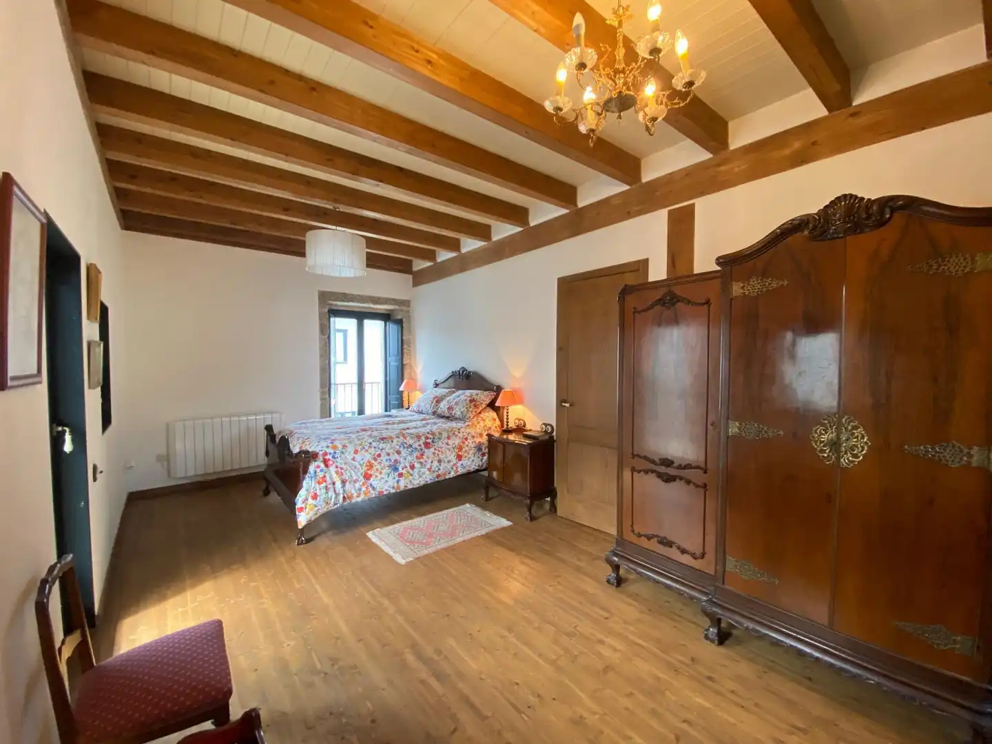 Habitación de Casa o chalet en venta en Leiro con Calefacción, Jardín privado y Parquet