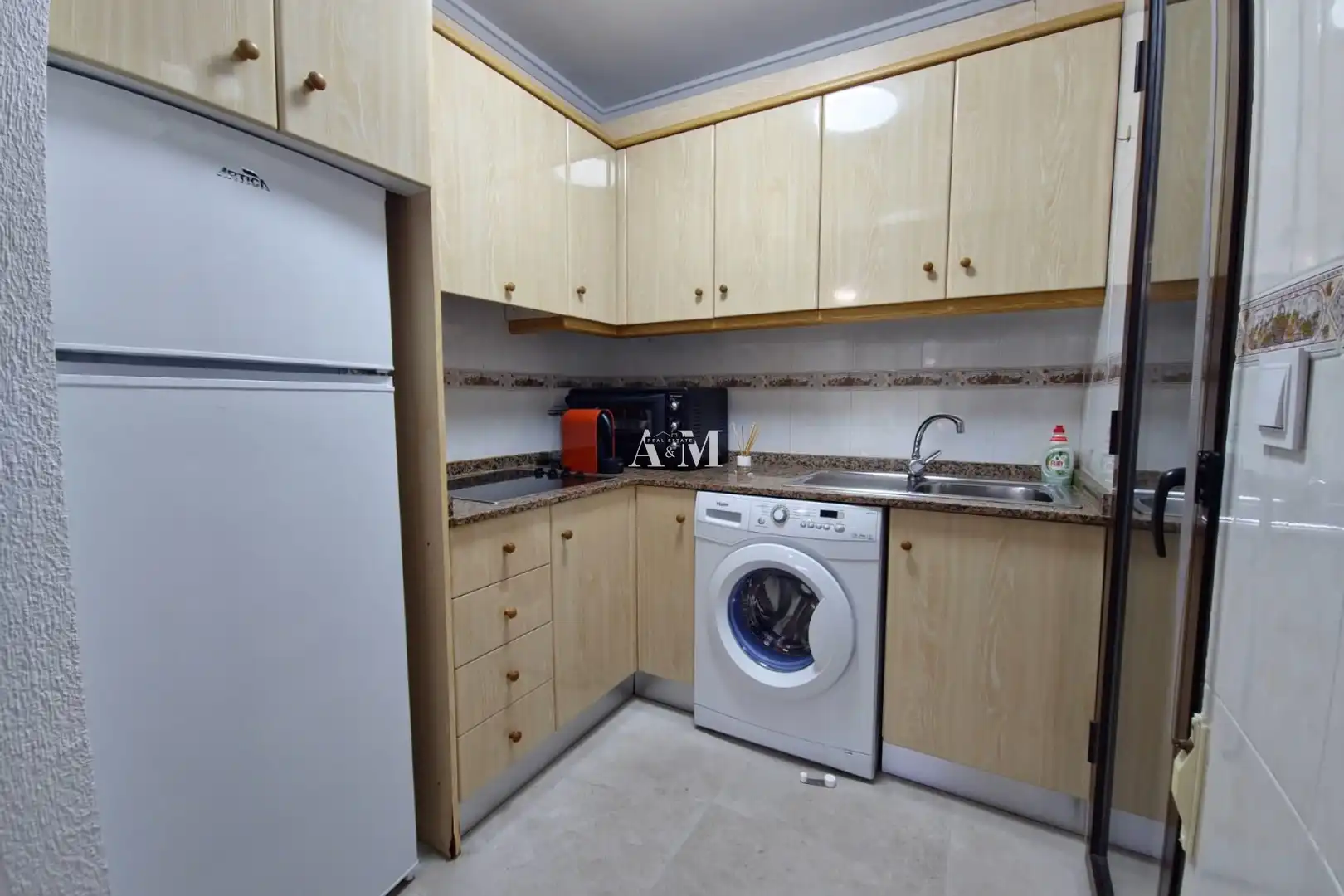 Kitchen of Apartments for rent in Guardamar del Segura  with Heating, Terrace and Furnished