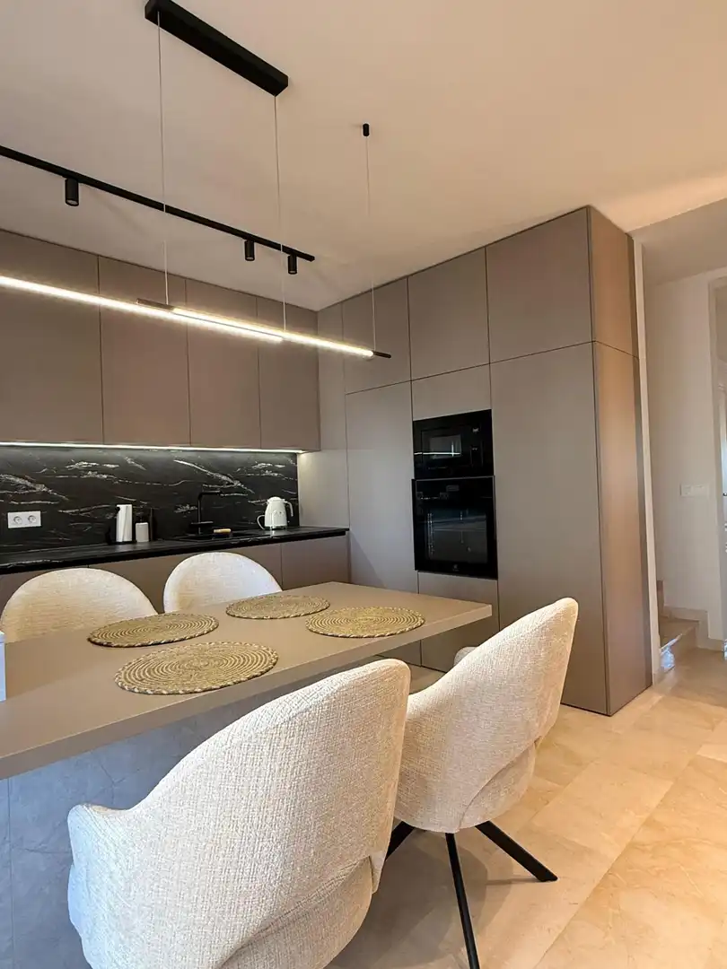 Cuina de Apartament en venda en Orihuela amb Aire condicionat, Jardí privat i Terrassa