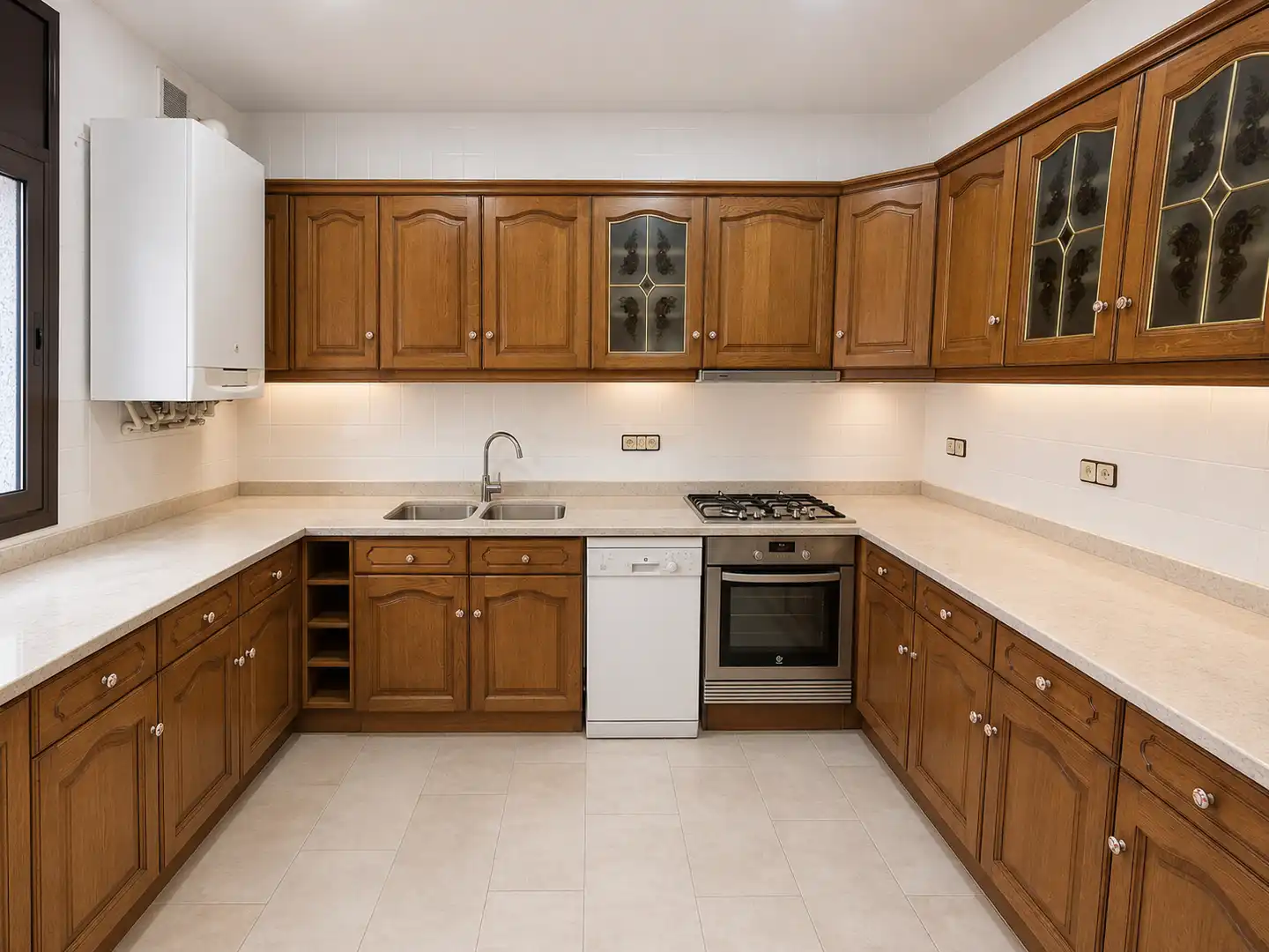 Cocina de Casa adosada en venta en Caldes d'Estrac con Calefacción, Jardín privado y Parquet