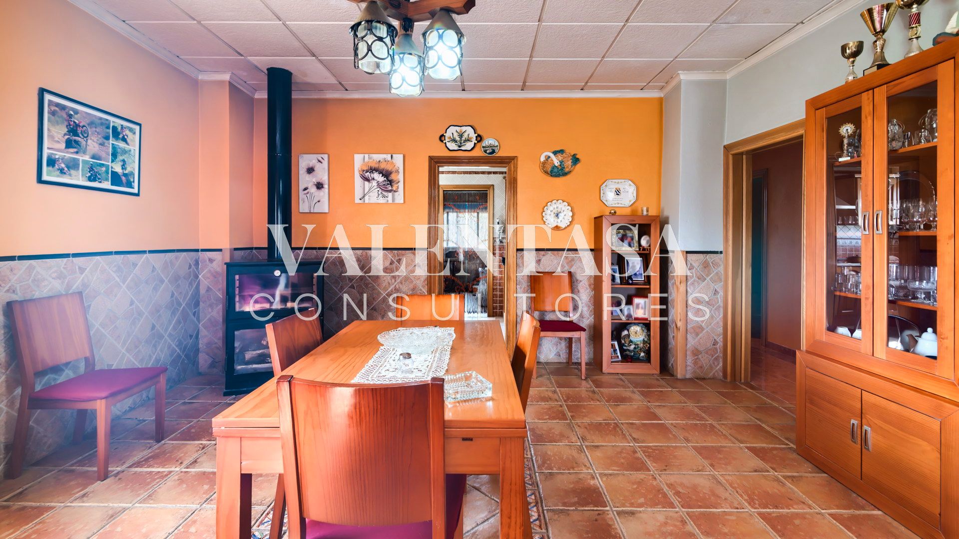 Kitchen of Country house for sale in L'Alcora  with Air Conditioner and Furnished