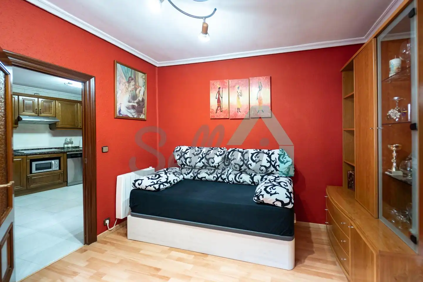 Habitación de Piso de alquiler en Mieres (Asturias) con Calefacción y Amueblado