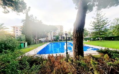 Swimming pool of Flat for sale in Málaga Capital  with Air Conditioner, Heating and Private garden